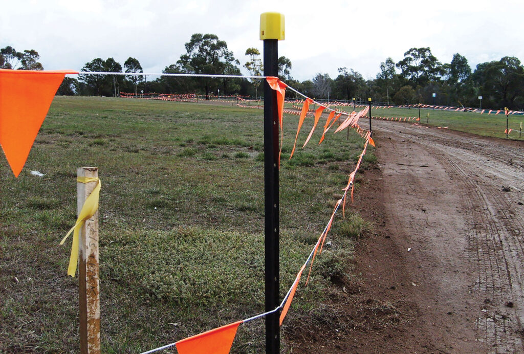 Safety Flagging - 0508TempFence